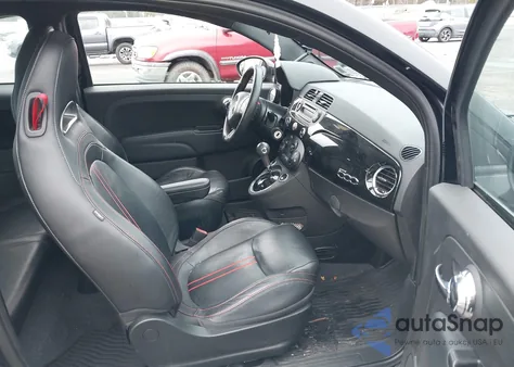 2015 Fiat 500 Abarth from USA, damaged, VIN 3C3CFFFH2FT502116